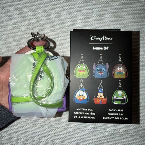 Buzz Lightyear Mini Backpack Bag Charm Keychain Loungefly 2026 - Picture 4 of 4
